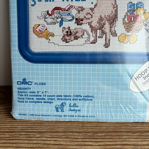 Good Shepherd Counted Stitch “Insanity” Cat & Kitten Pattern - Picture 3 of 4